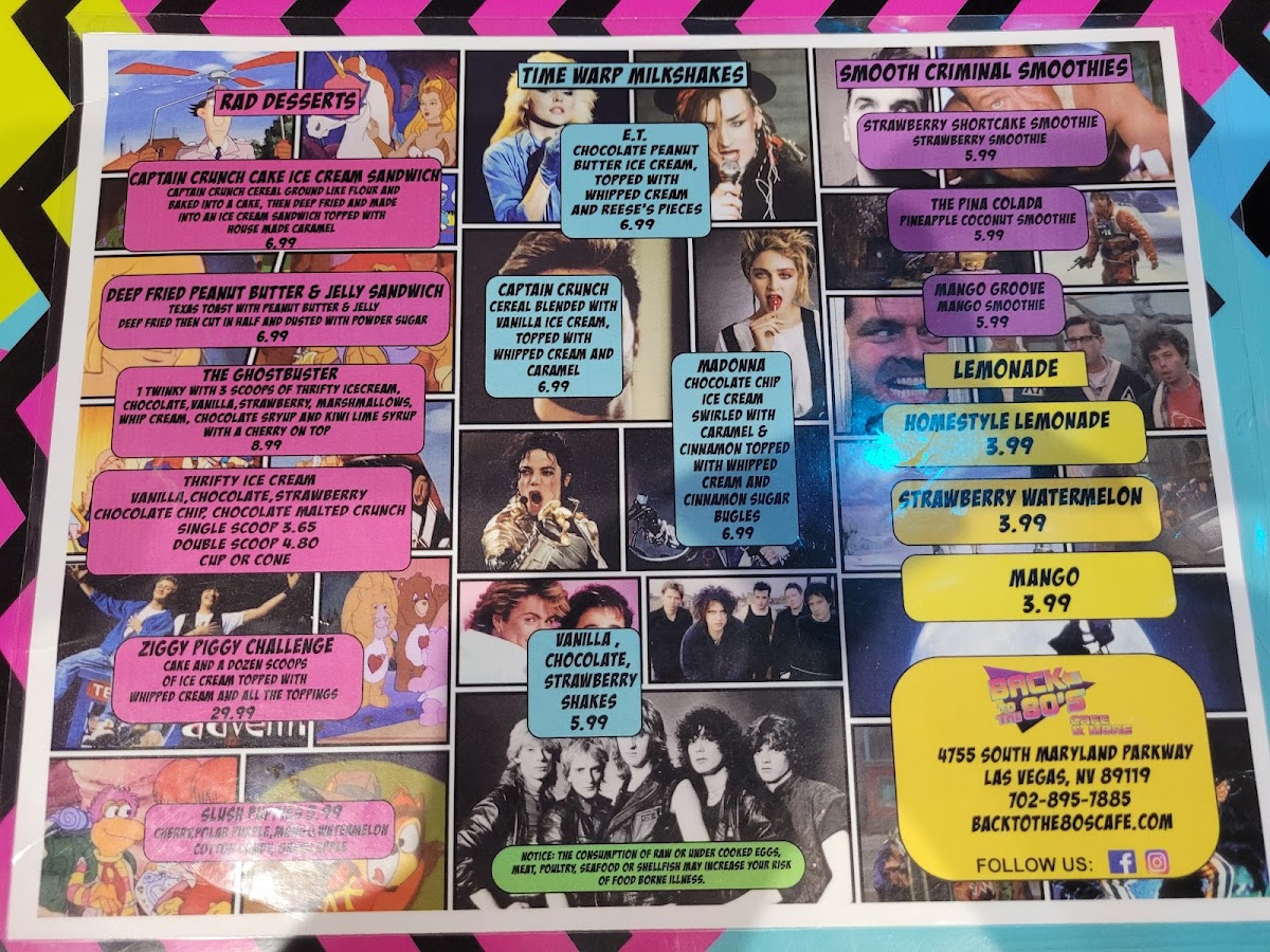 Back to the 80s Cafe & More Las Vegas - 5