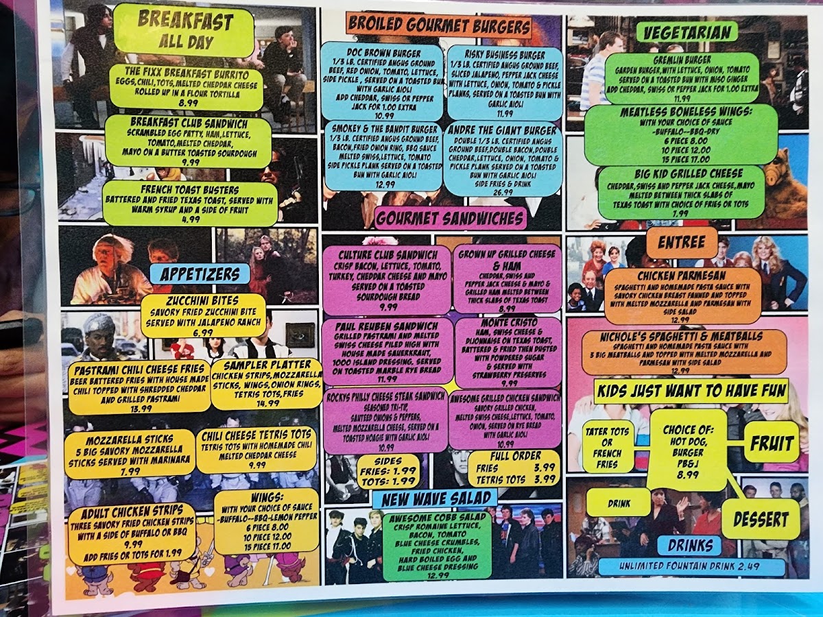 Back to the 80s Cafe & More Las Vegas - 9