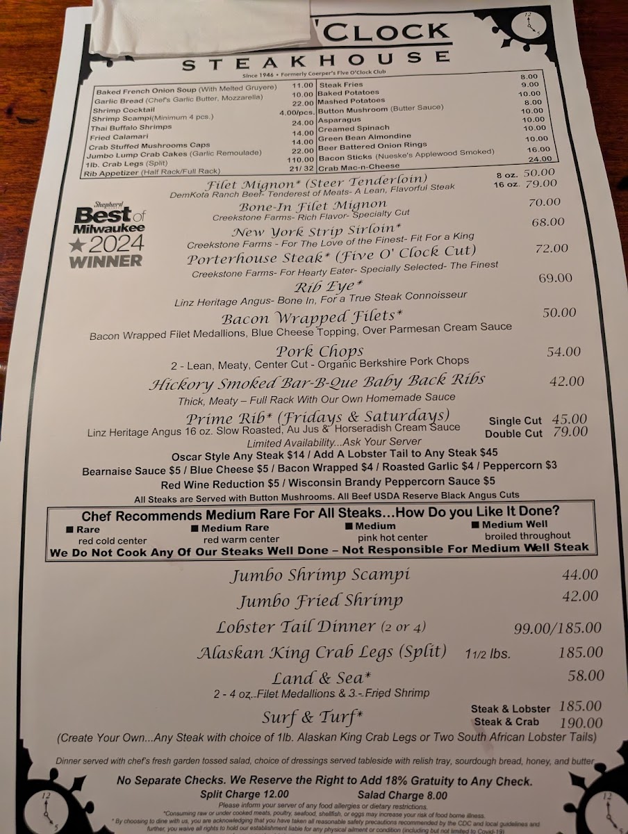 Five O'Clock Steakhouse - 2