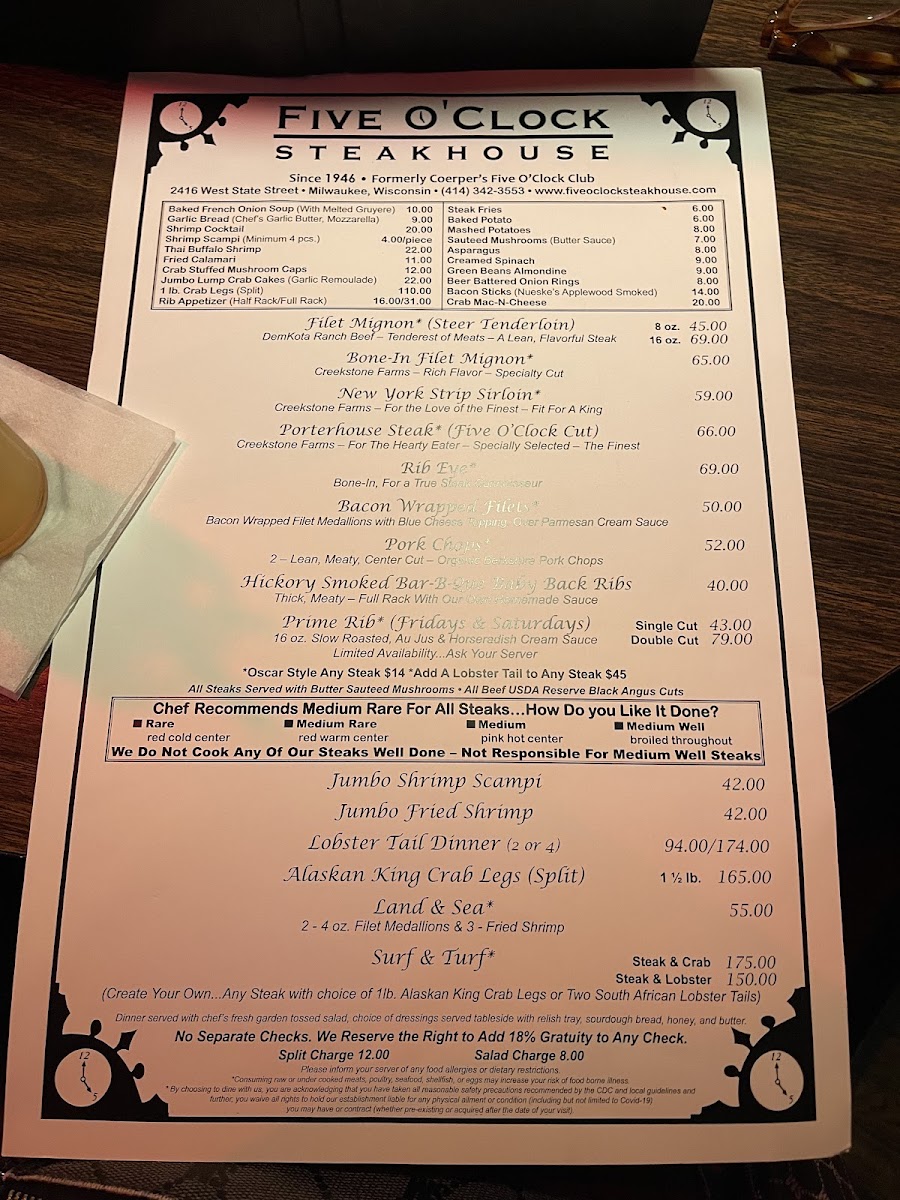 Five O'Clock Steakhouse - 4