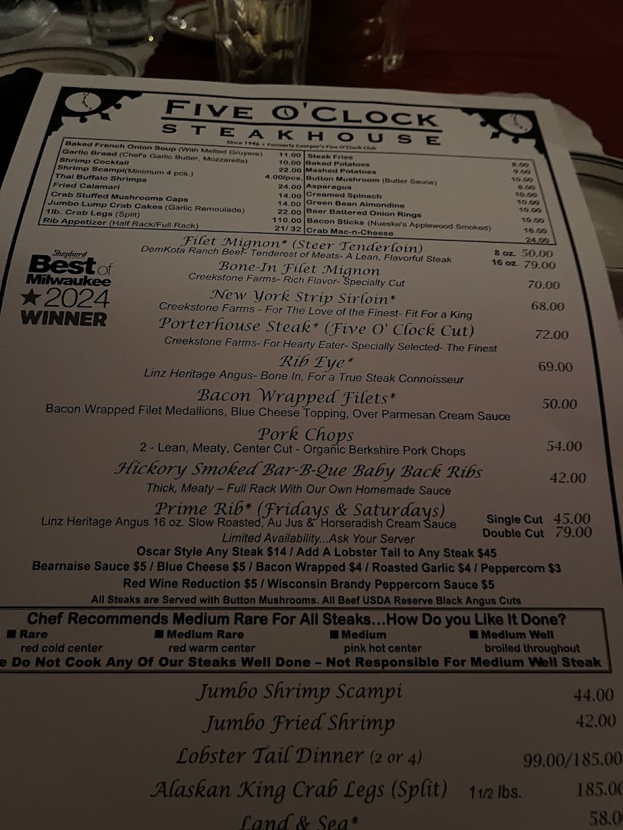 Five O'Clock Steakhouse - 9