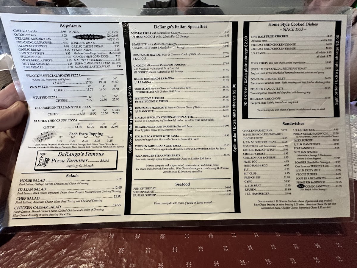 DeRango's 'The Pizza King' Restaurant & Sports Bar - 1