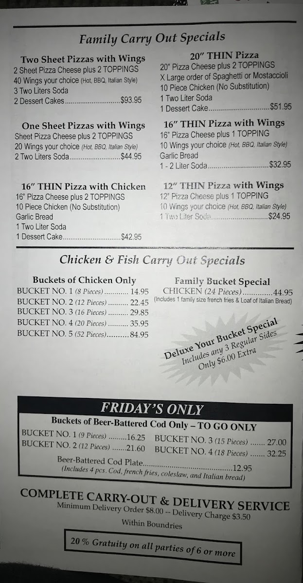 DeRango's 'The Pizza King' Restaurant & Sports Bar - 2