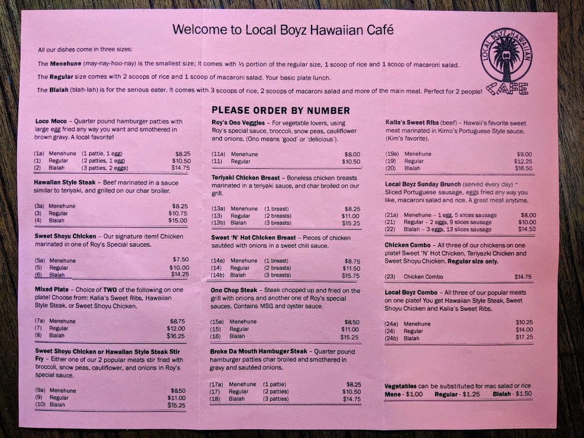 Local Boyz Hawaiian Cafe - 4
