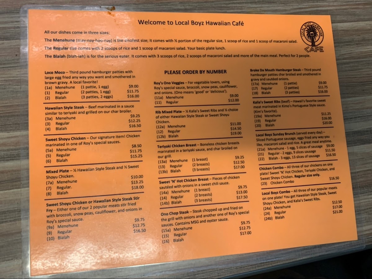 Local Boyz Hawaiian Cafe - 5