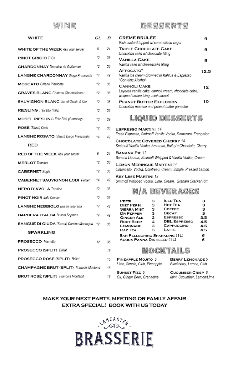 Lancaster Brasserie - 3