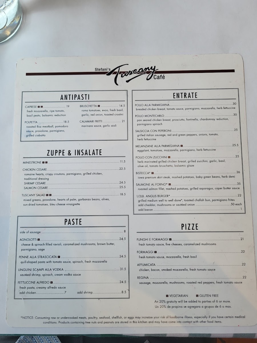 Stefani's Tuscany Cafe - 1