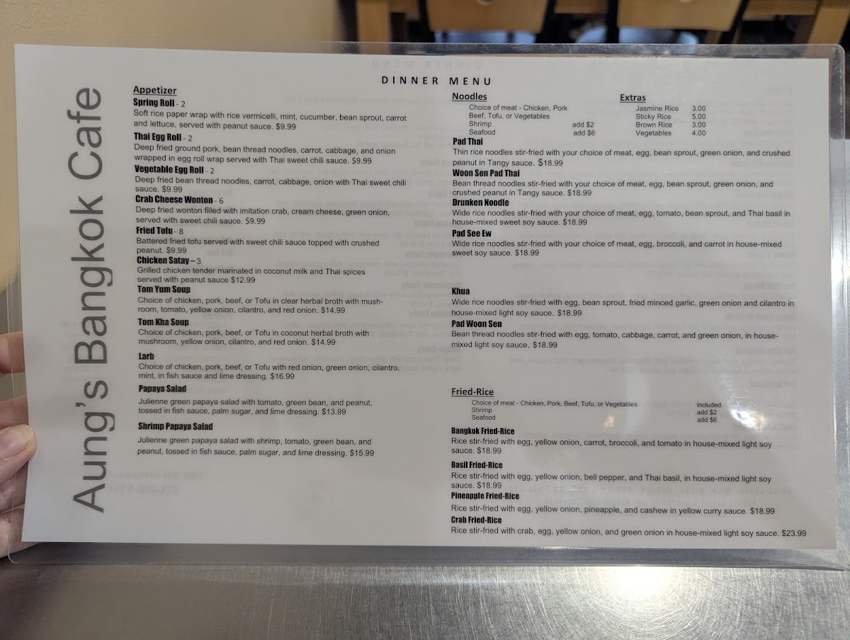 Aung's Bangkok Cafe - 2