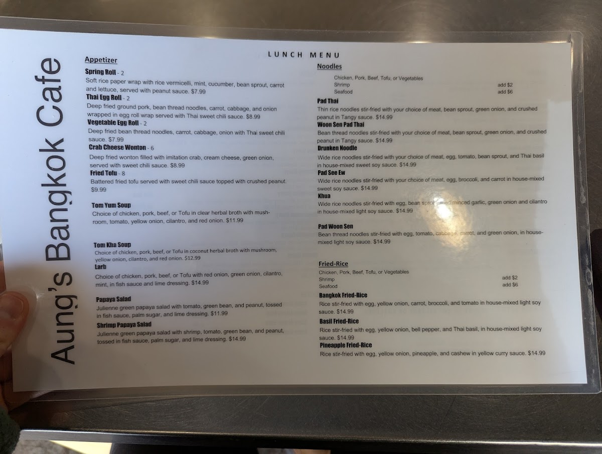 Aung's Bangkok Cafe - 3