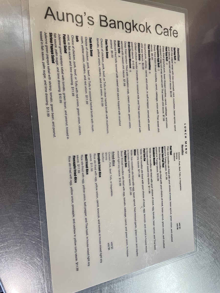 Aung's Bangkok Cafe - 4