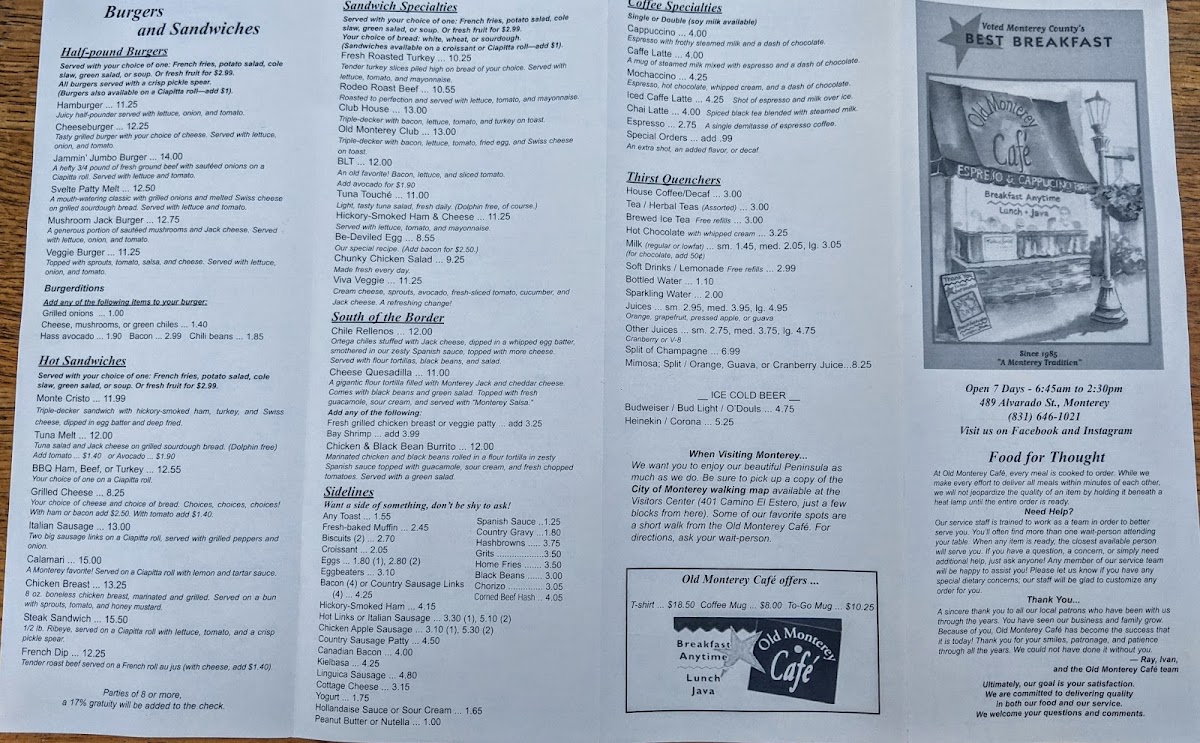 Old Monterey Café - 6