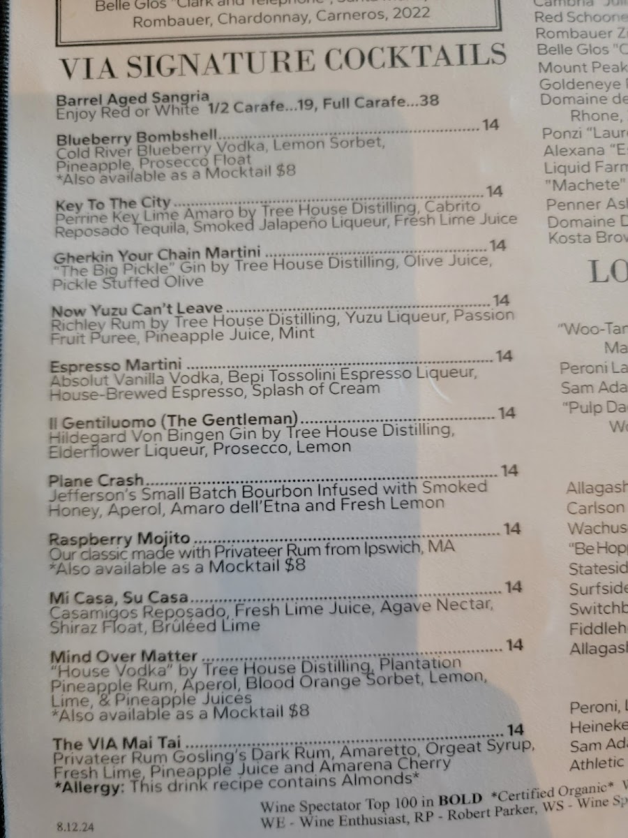 Via Italian Table - 5