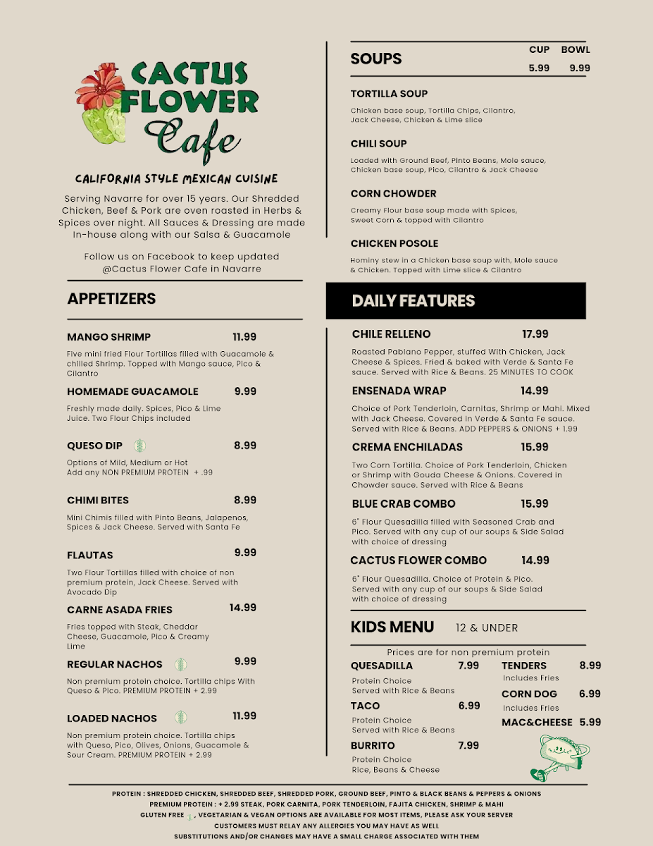 Cactus Flower Café - Navarre - 1