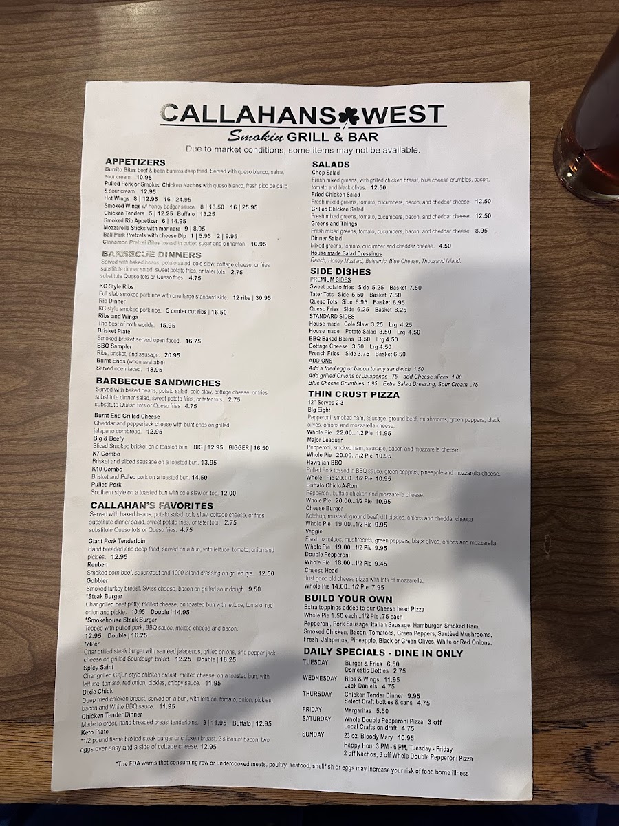 Callahan's West - 2