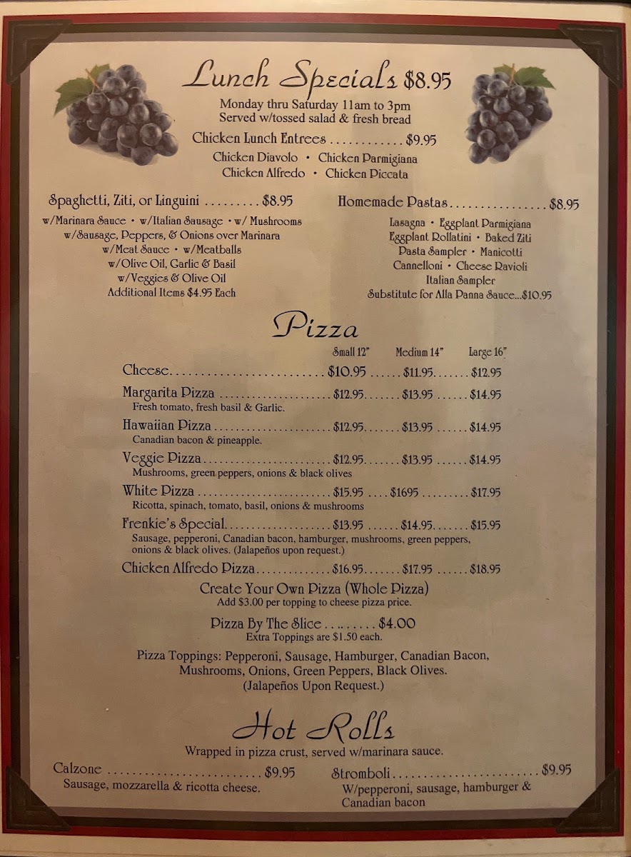 Frenkie's Pasta & Pizza - 8