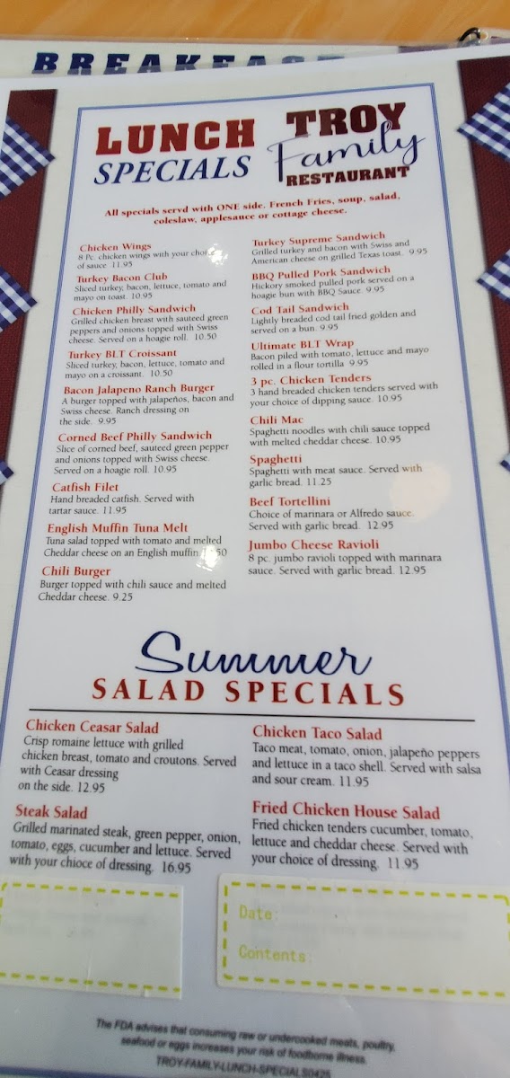 Troy Family Restaurant - 6