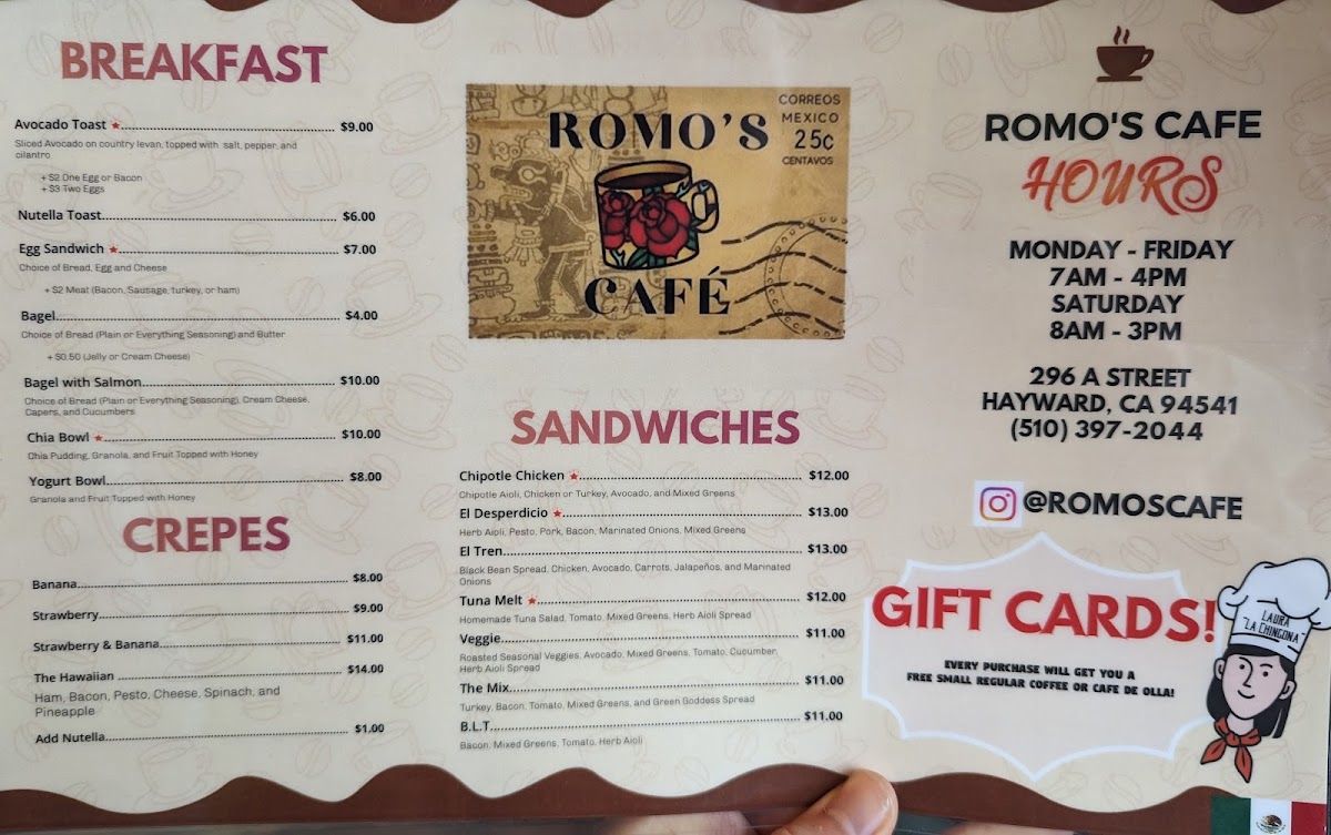 A. Romo’s Cafe - 8