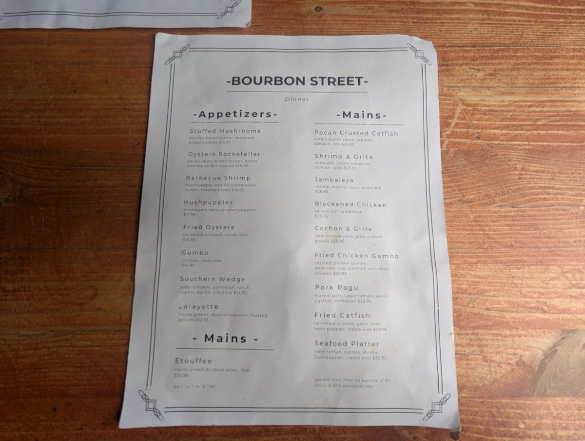 Bourbon Street Creole Kitchen & Bar - 5