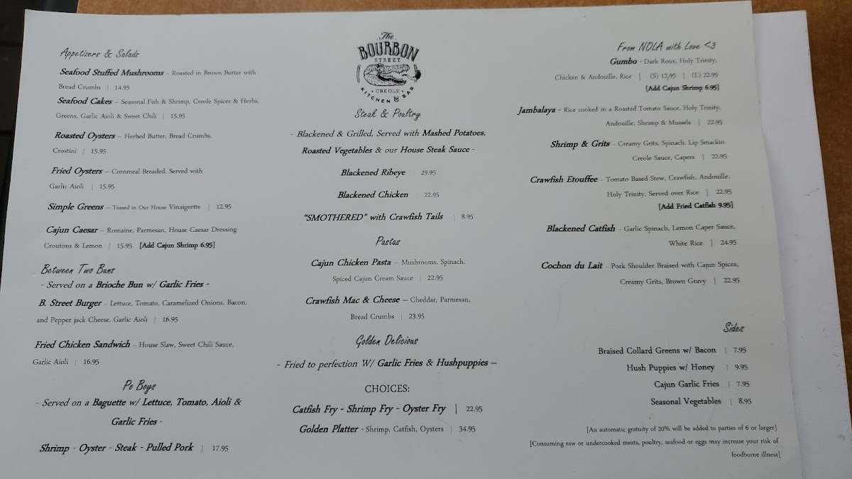 Bourbon Street Creole Kitchen & Bar - 6