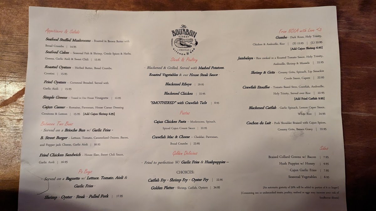 Bourbon Street Creole Kitchen & Bar - 8