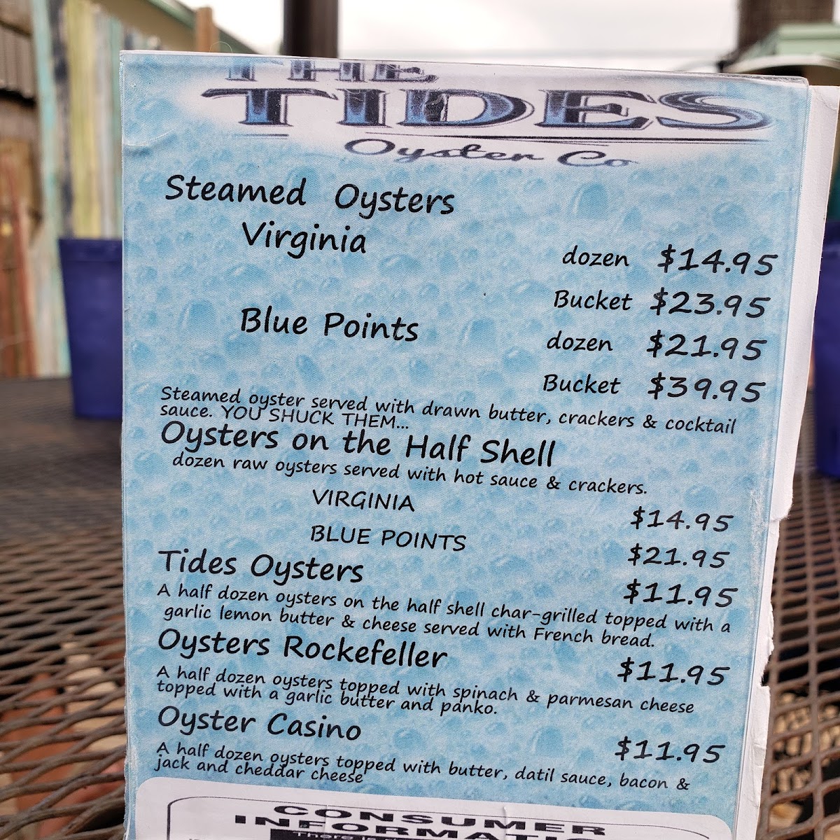 The Tides Grill & Oyster Co @ Dunes Cracker House - 9