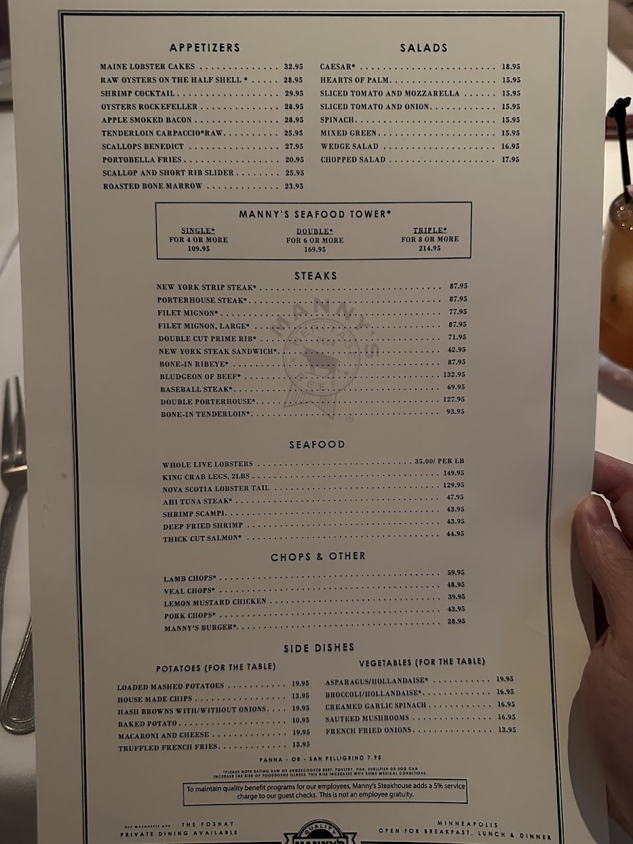 Manny's Steakhouse - 8