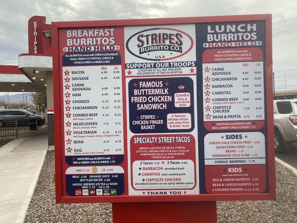 Stripes Burrito Co - 1