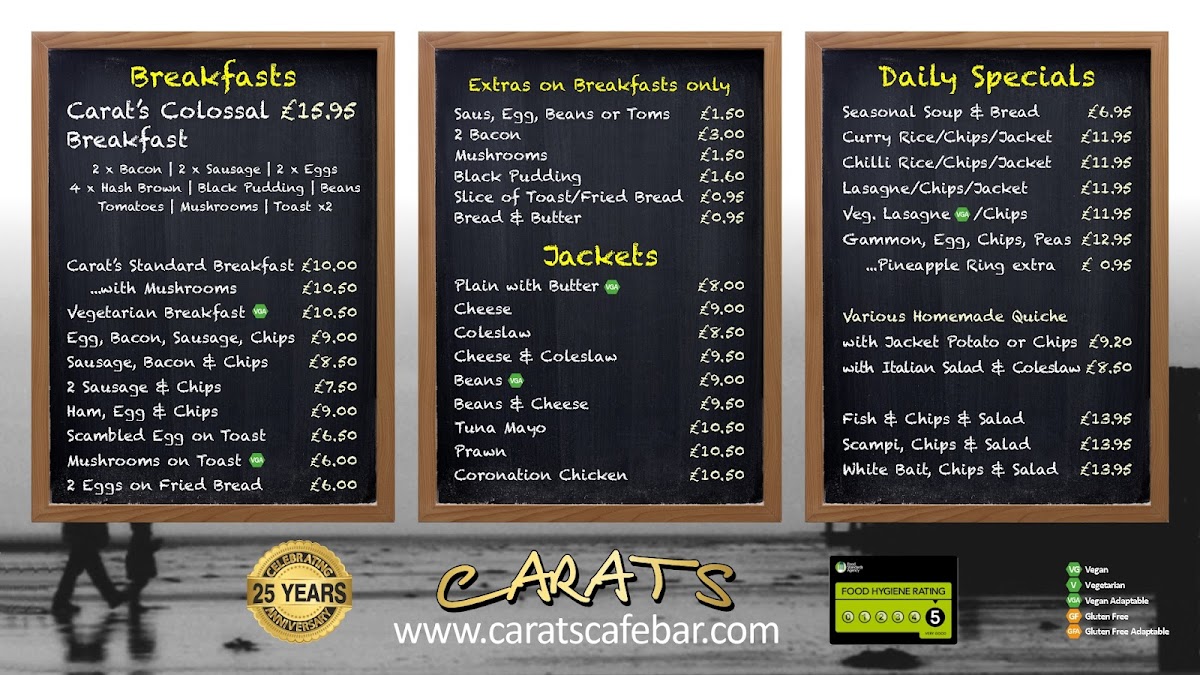 Carats Cafe Bar on the beach - 2