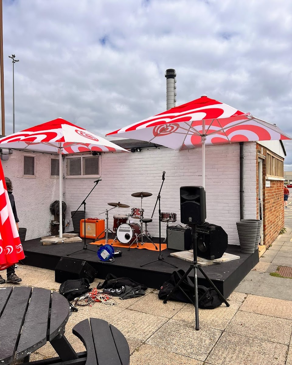 Carats Cafe Bar on the beach