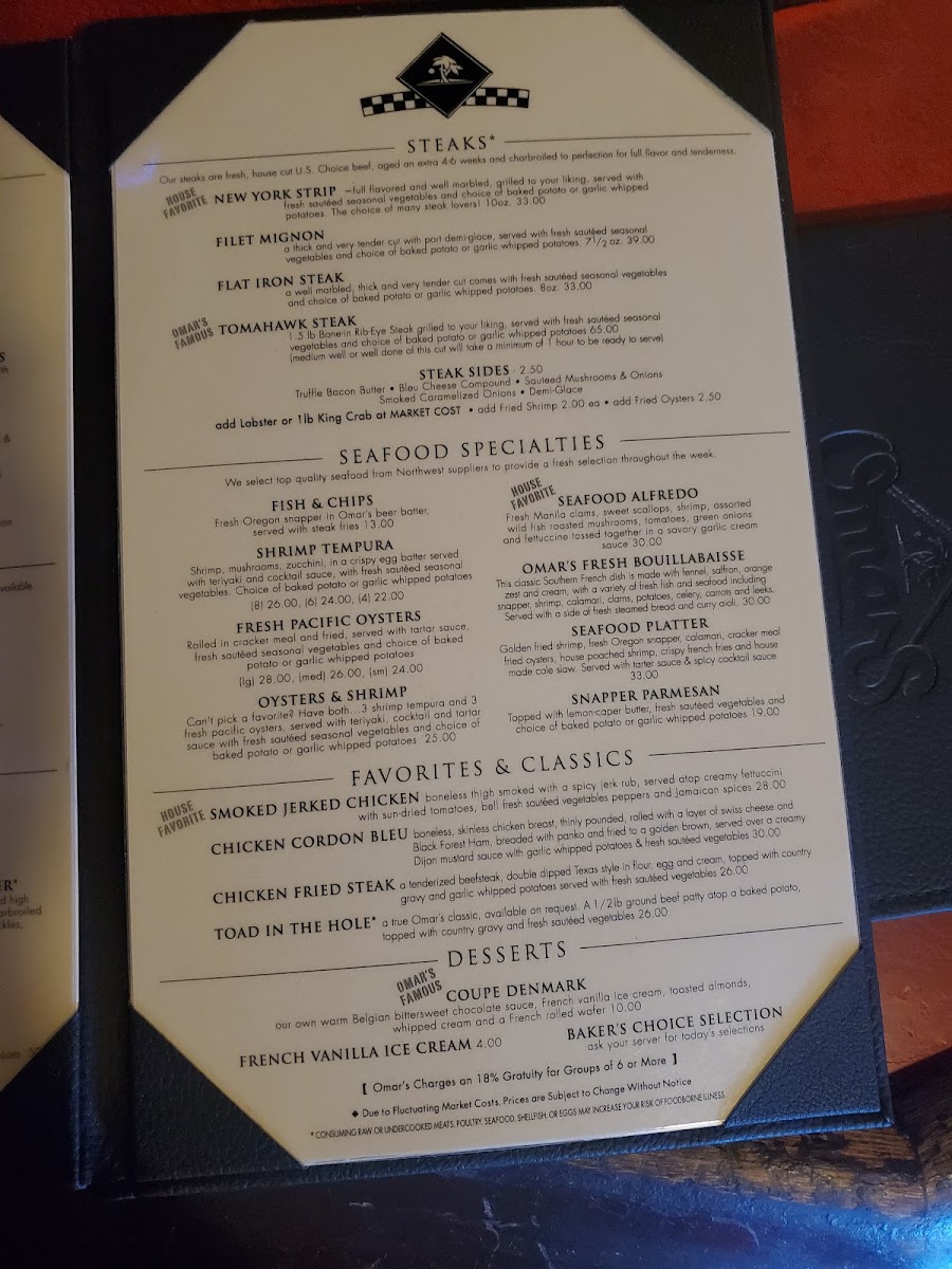 Omar's Fresh Seafood and Steaks - 7