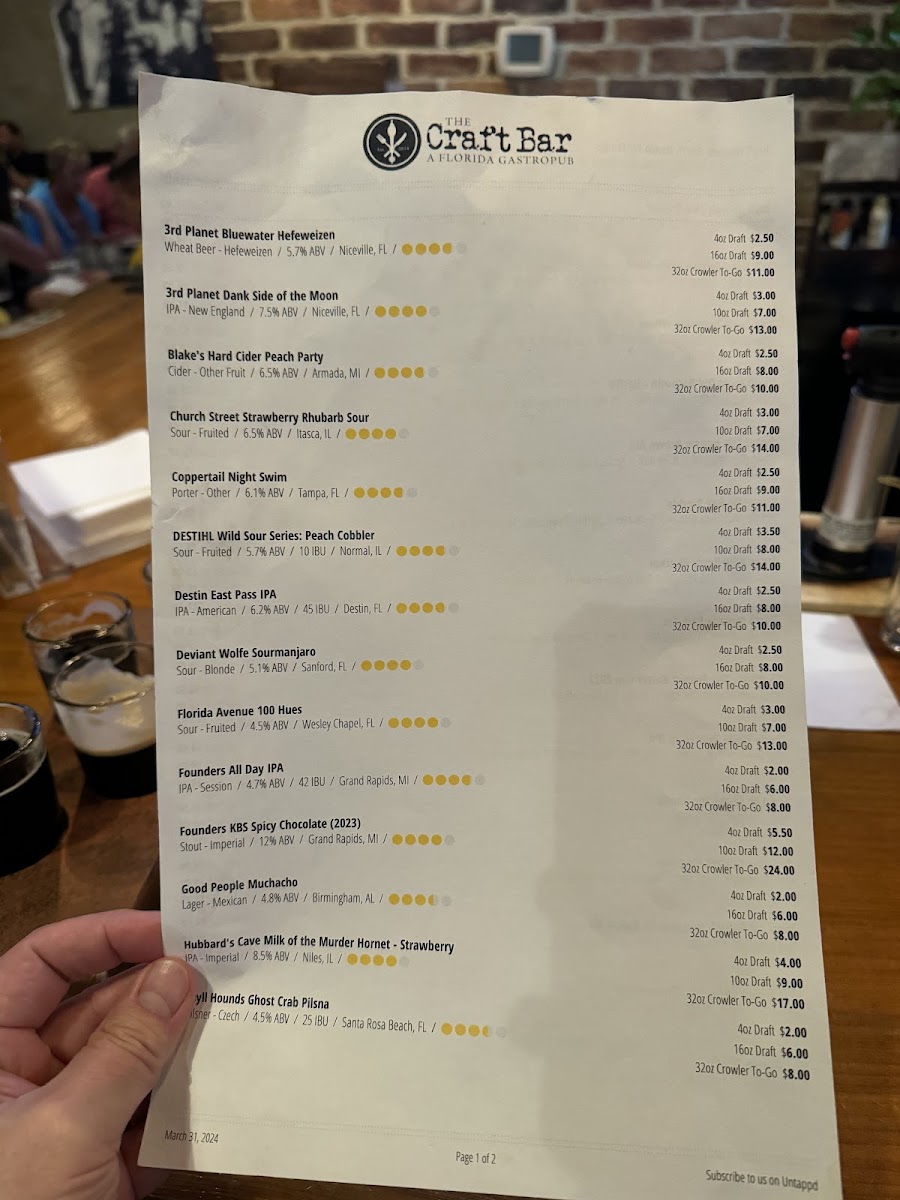 The Craft Bar - Destin - 6