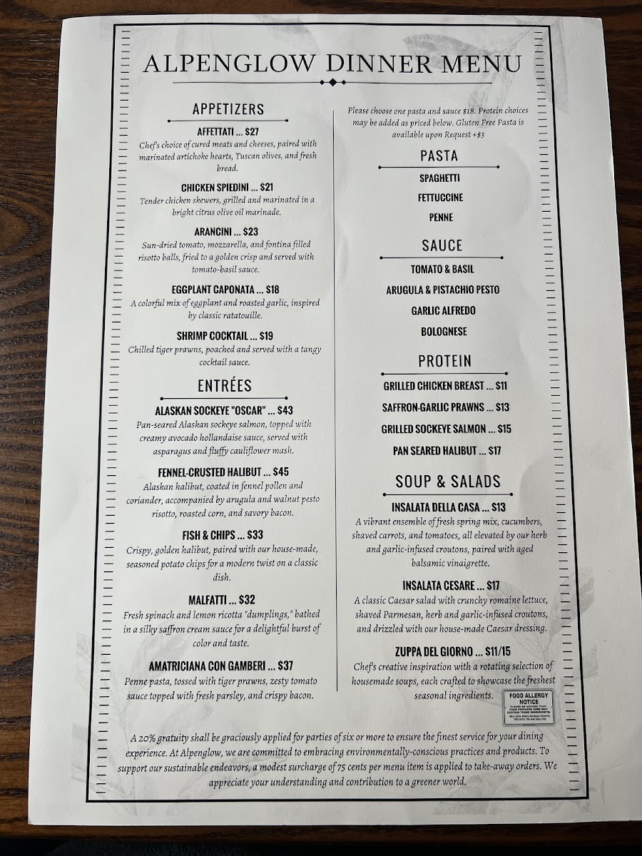 Alpenglow Restaurant - 9