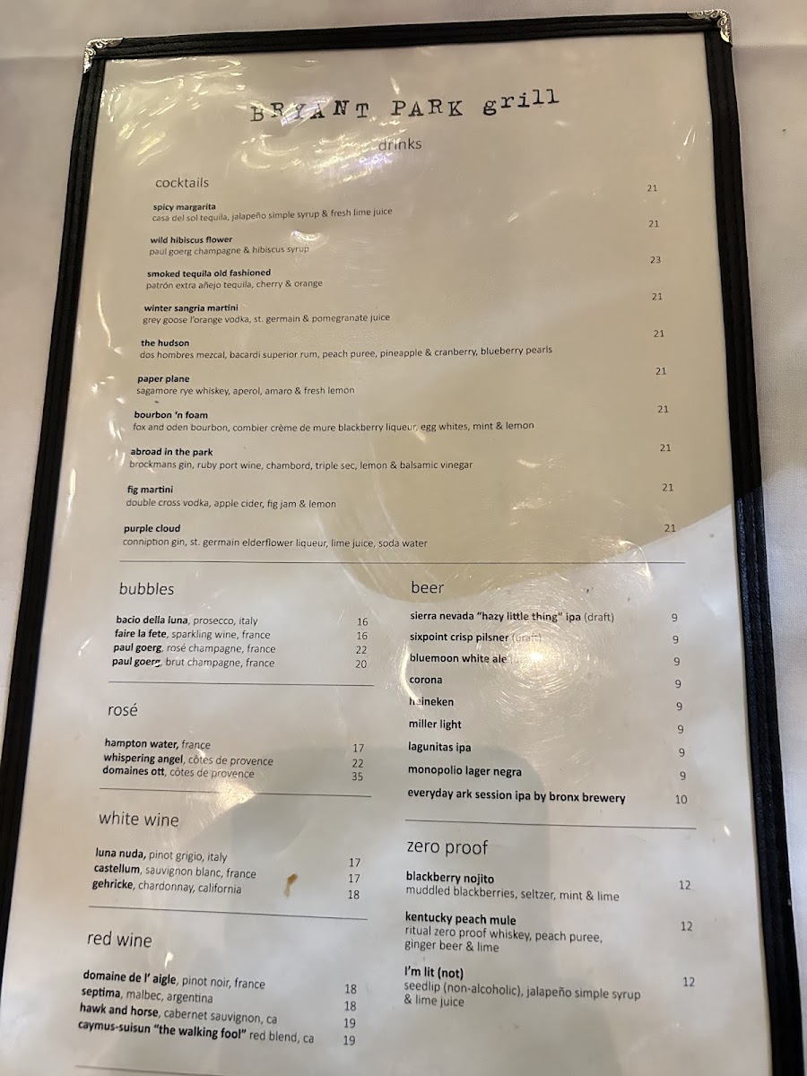 Bryant Park Grill - 4