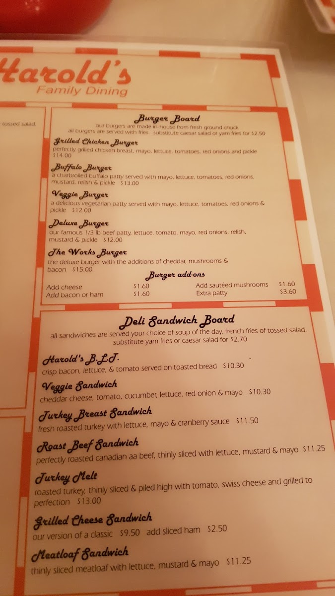 Harold's Family Restaurant - 10