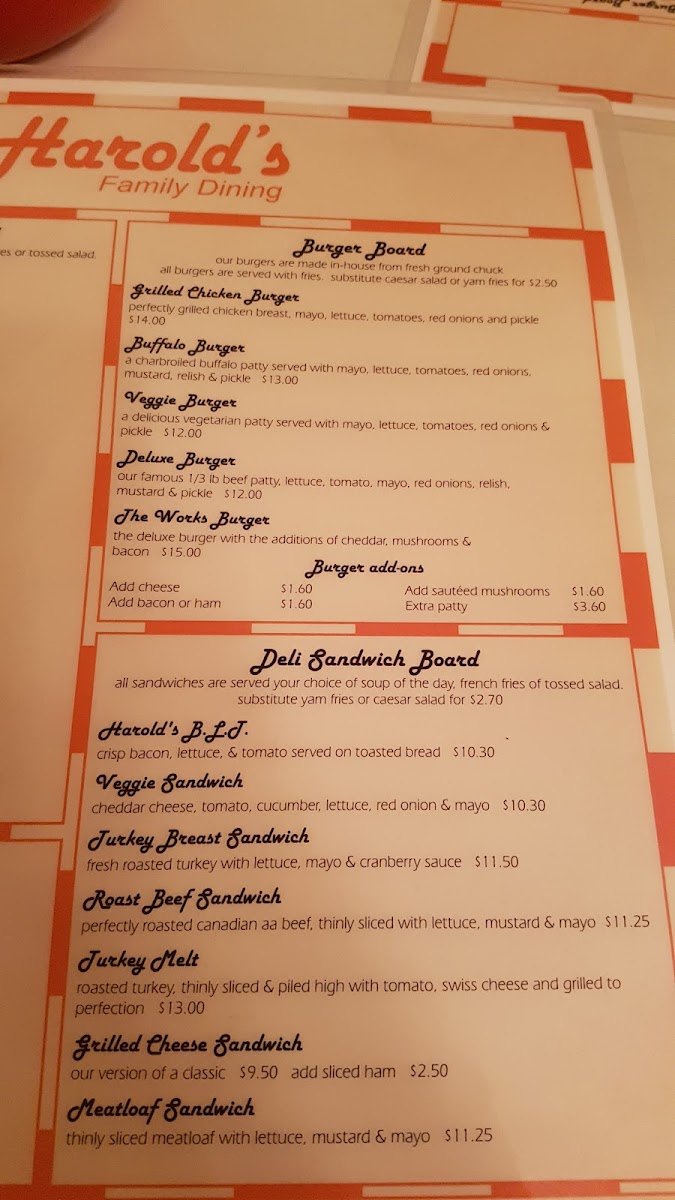 Harold's Family Restaurant - 8