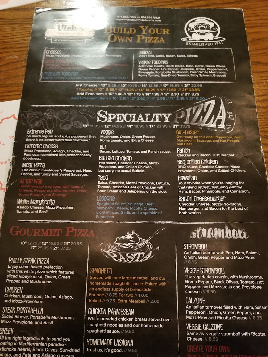 Vick's Gourmet Pizza - 9