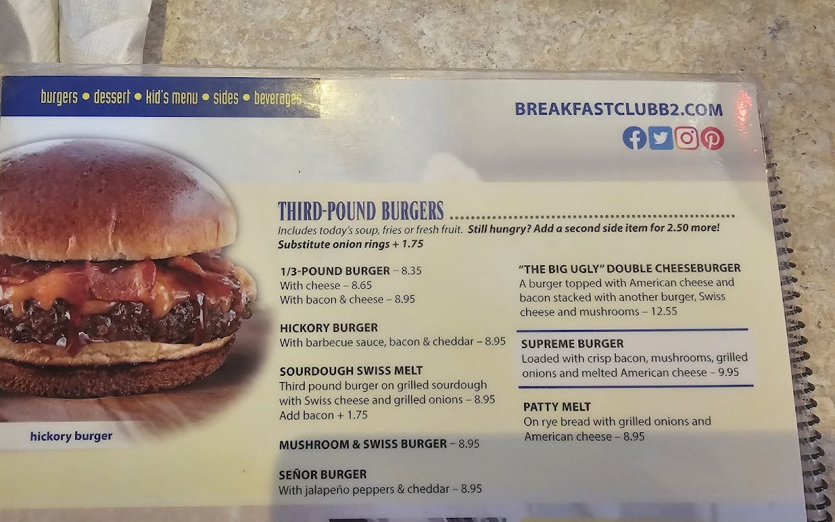 BREAKFAST CLUBB 2 - (Formerly Spyro's) - 9