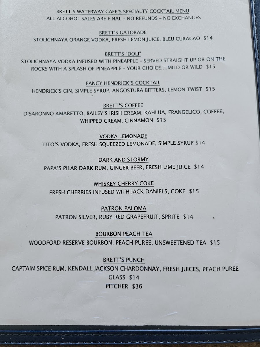 Brett's Waterway Cafe - 4