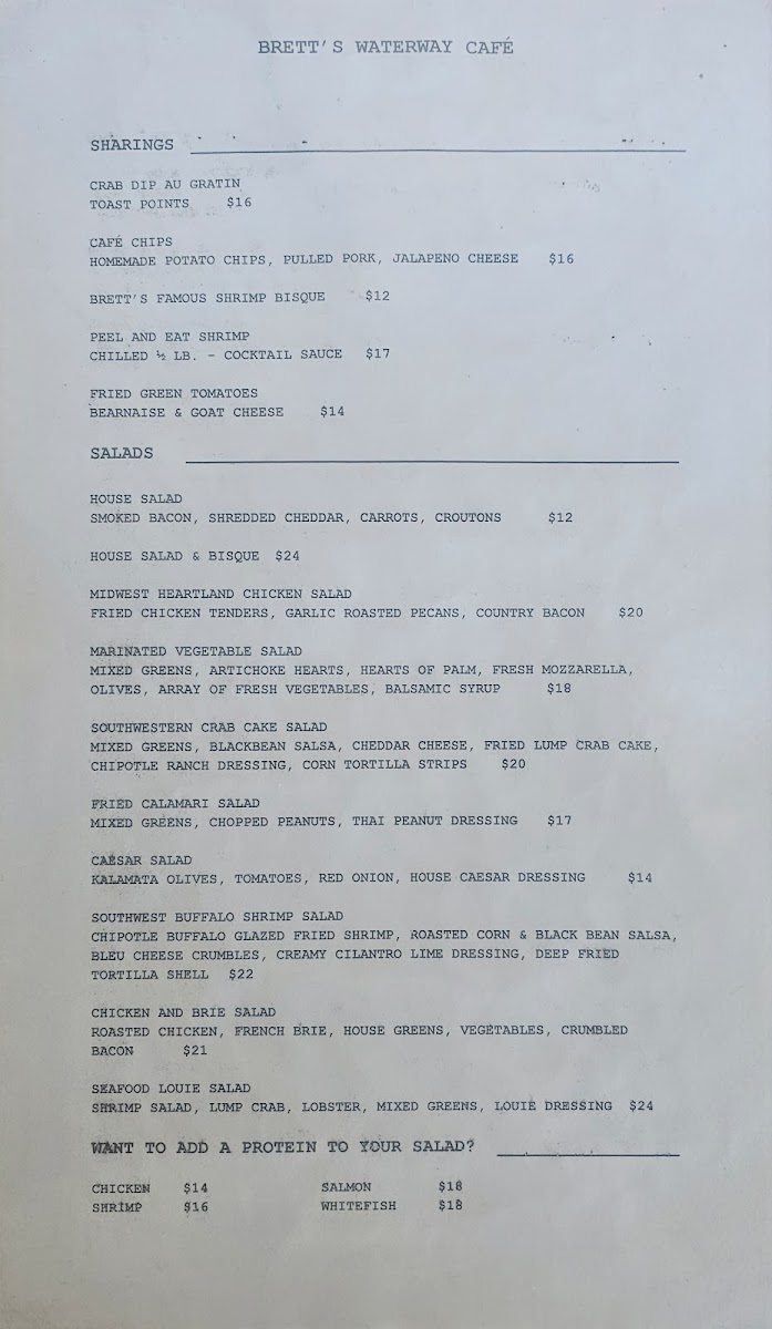 Brett's Waterway Cafe - 8