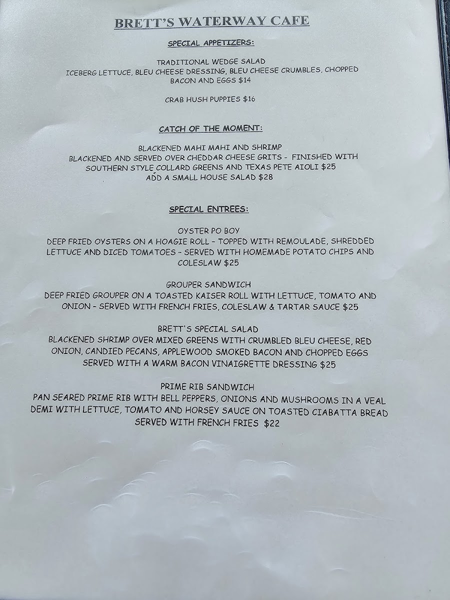 Brett's Waterway Cafe - 9