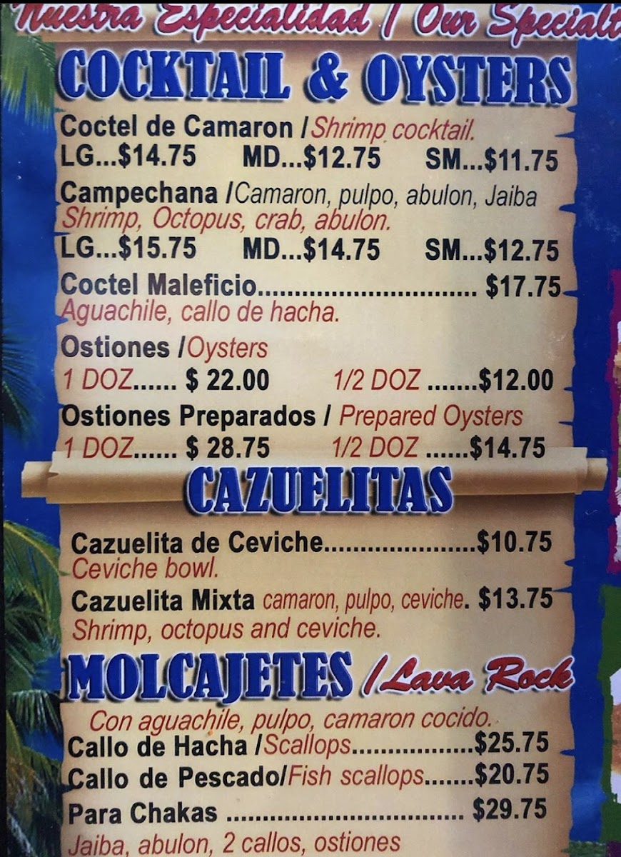 Mariscos El Rafa 2 - 8