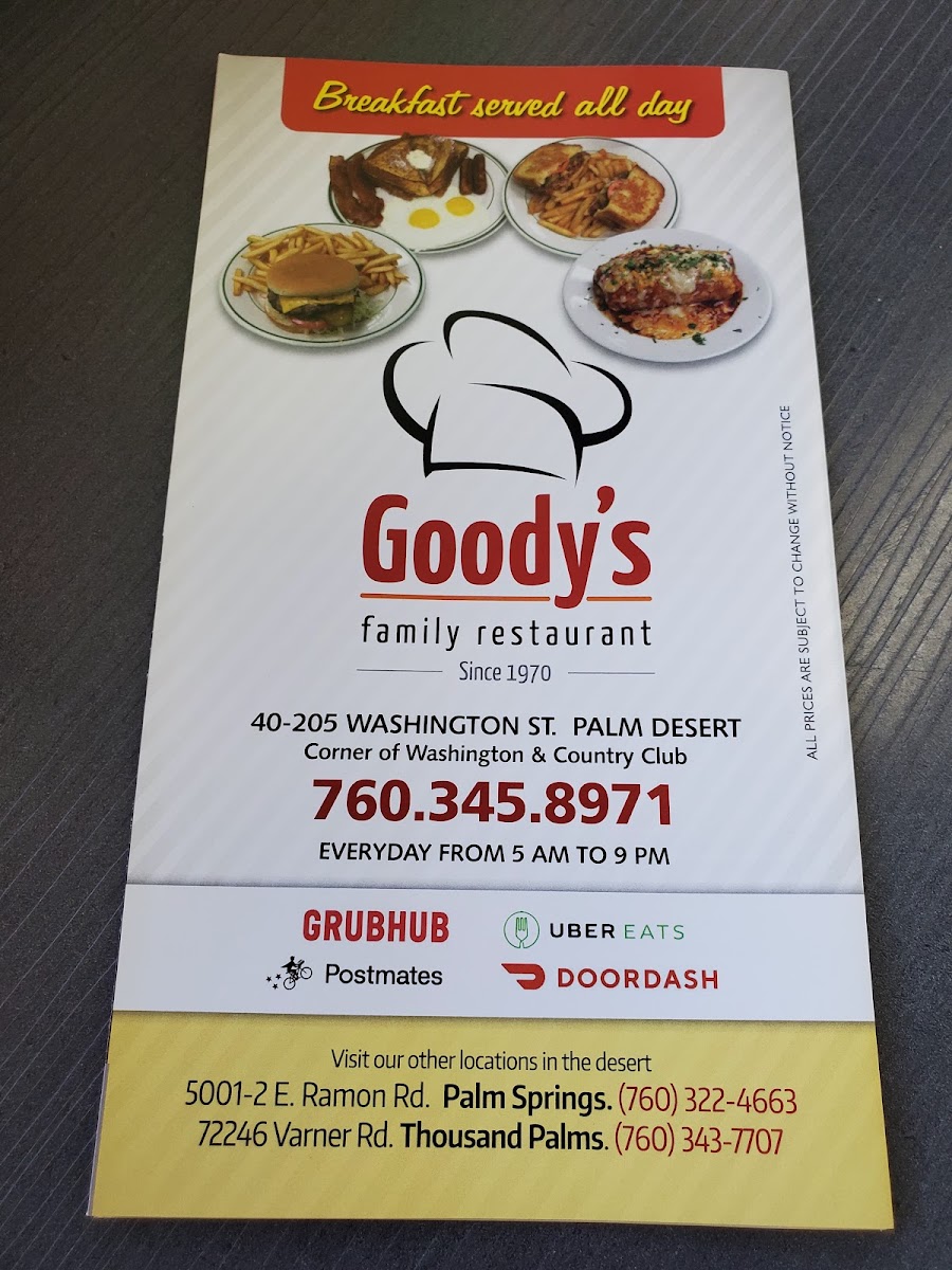 Goody's Cafe Palm Desert - 8