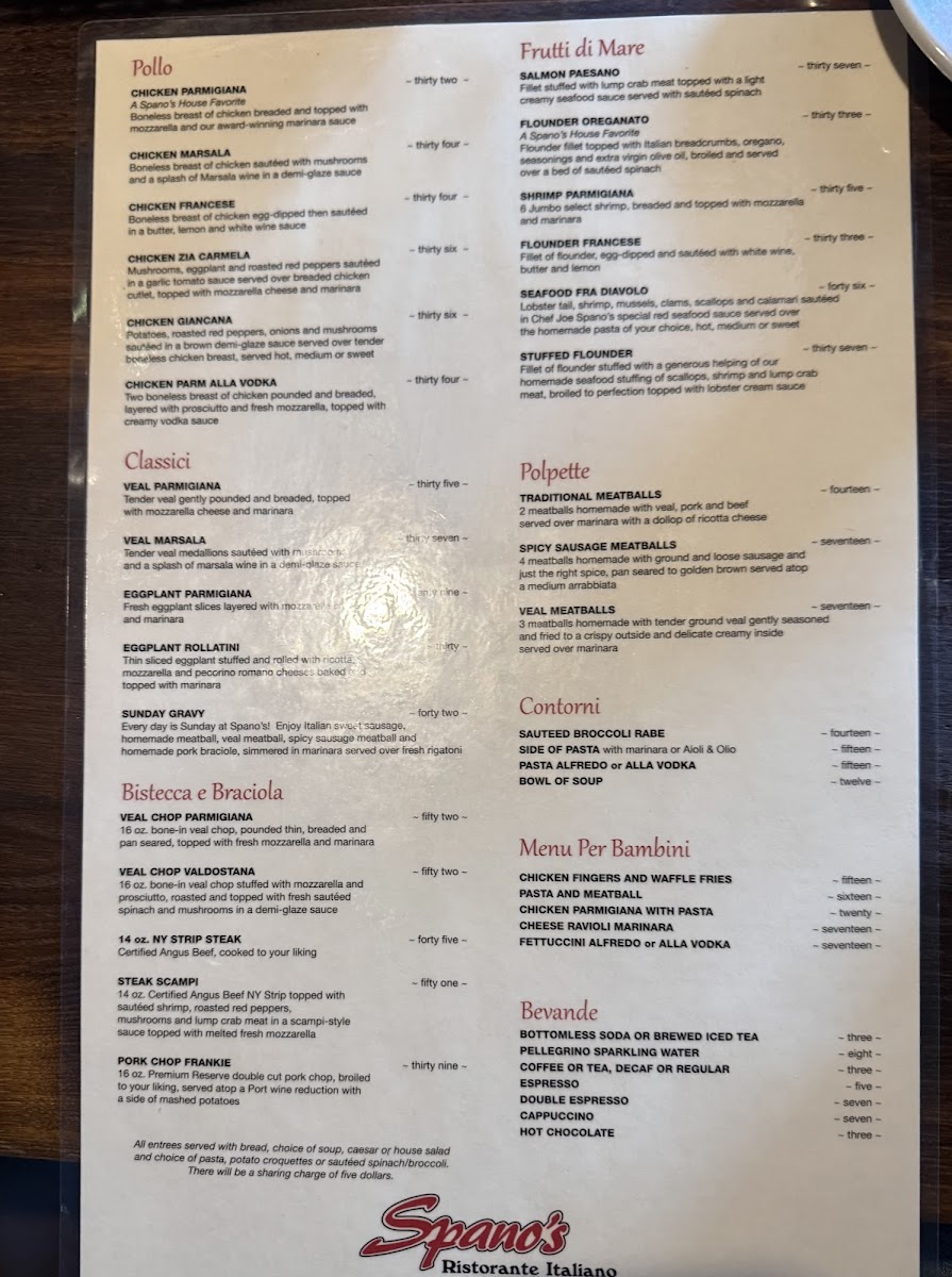 Spano's Ristorante Italiano - 2