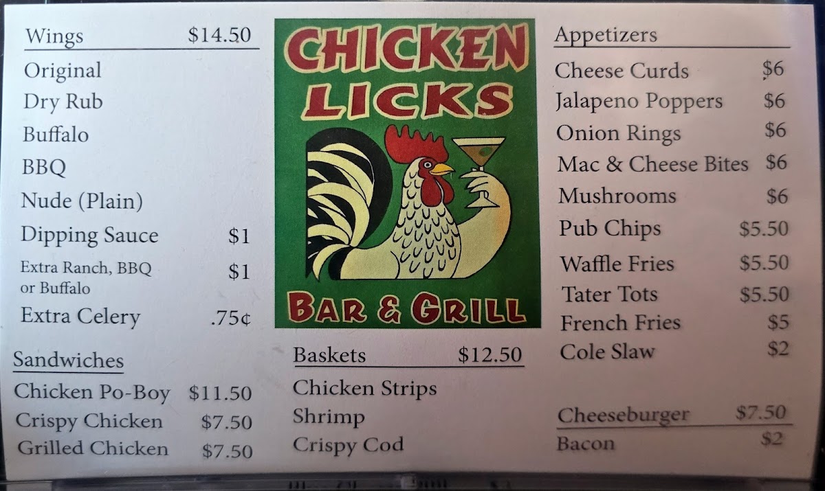 Chicken Licks - 1