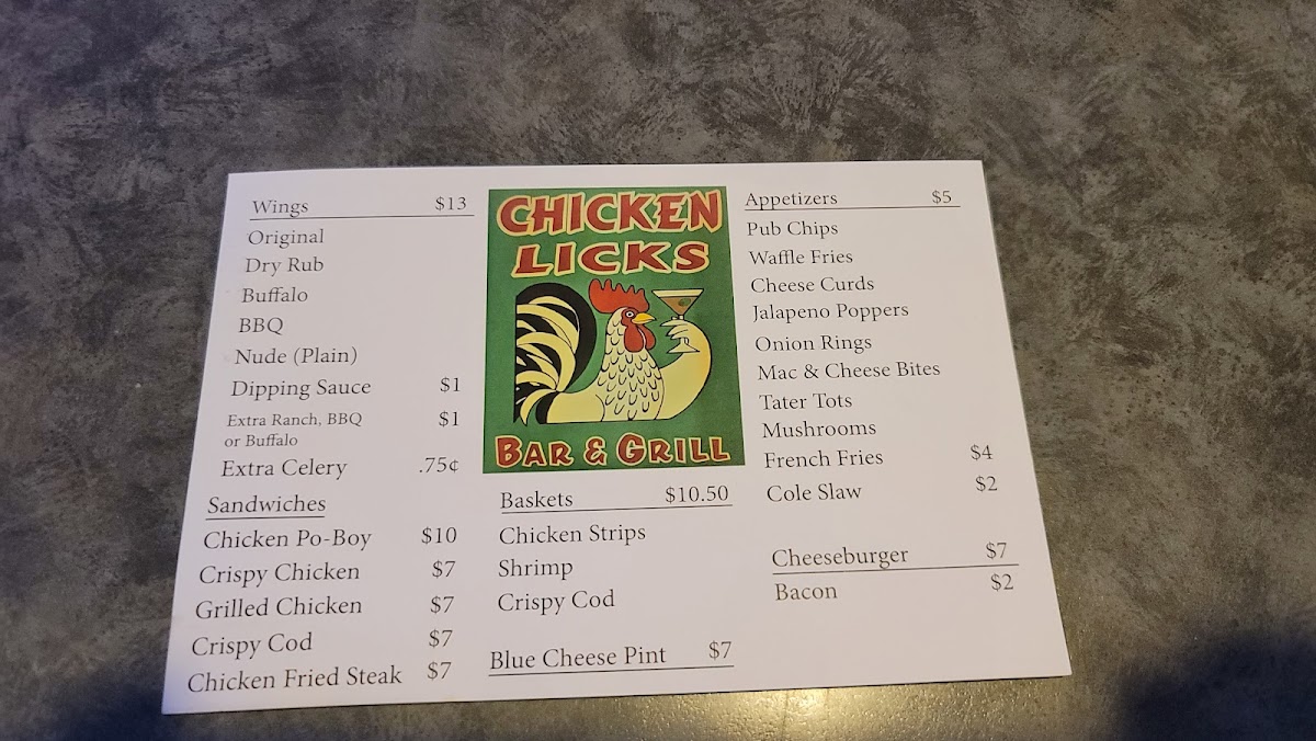 Chicken Licks - 8