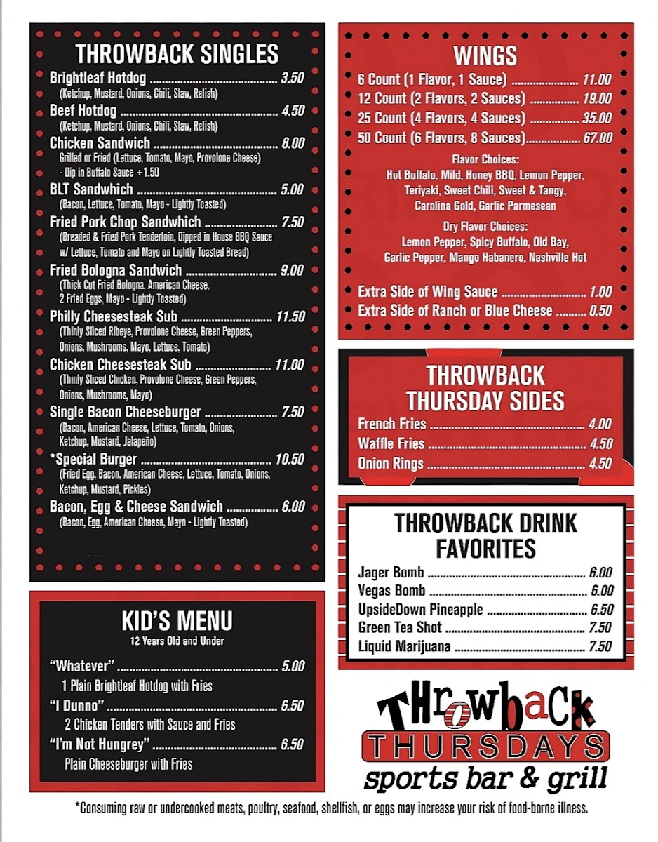 Throwback Thursdays Sportsbar & Grill, LLC - 1