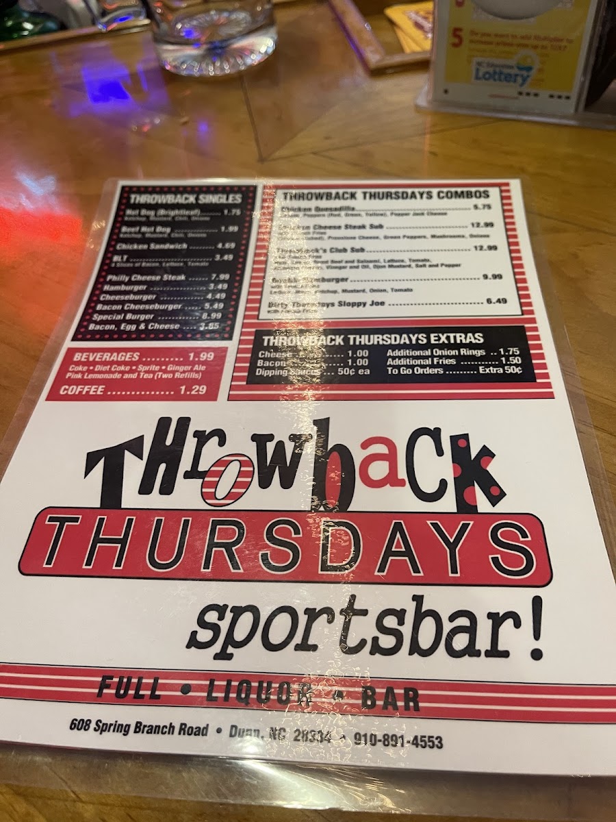 Throwback Thursdays Sportsbar & Grill, LLC - 9