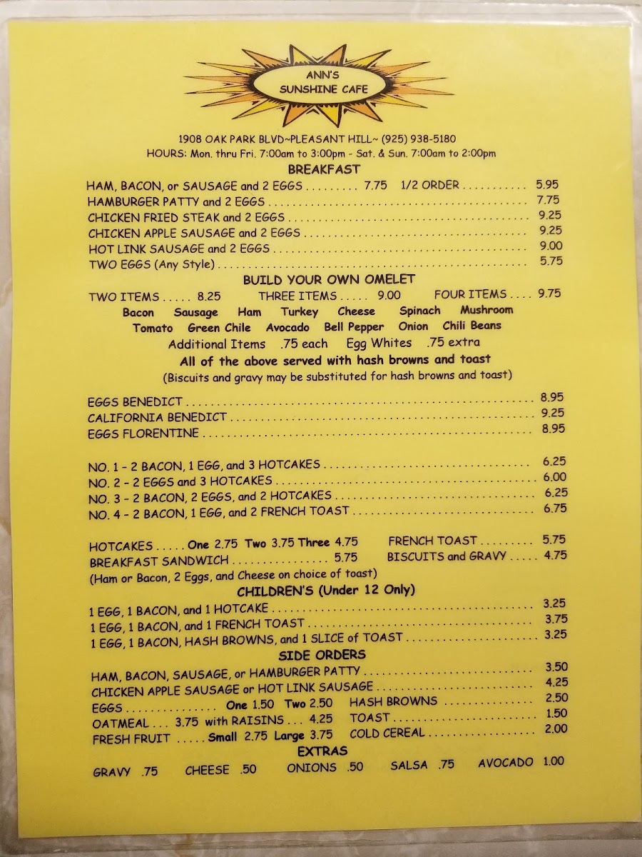 Ann's Sunshine Cafe - 10