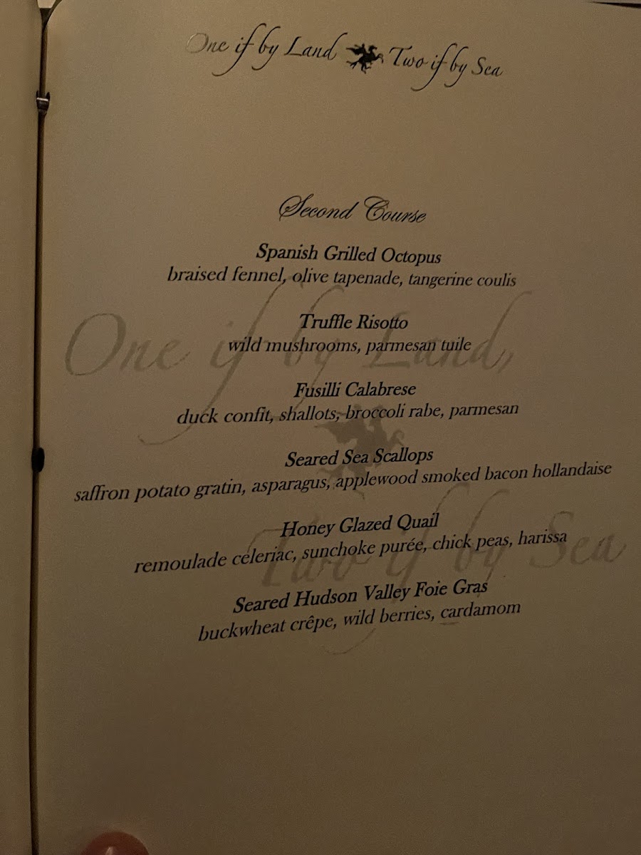 One if by Land, Two if by Sea - 5