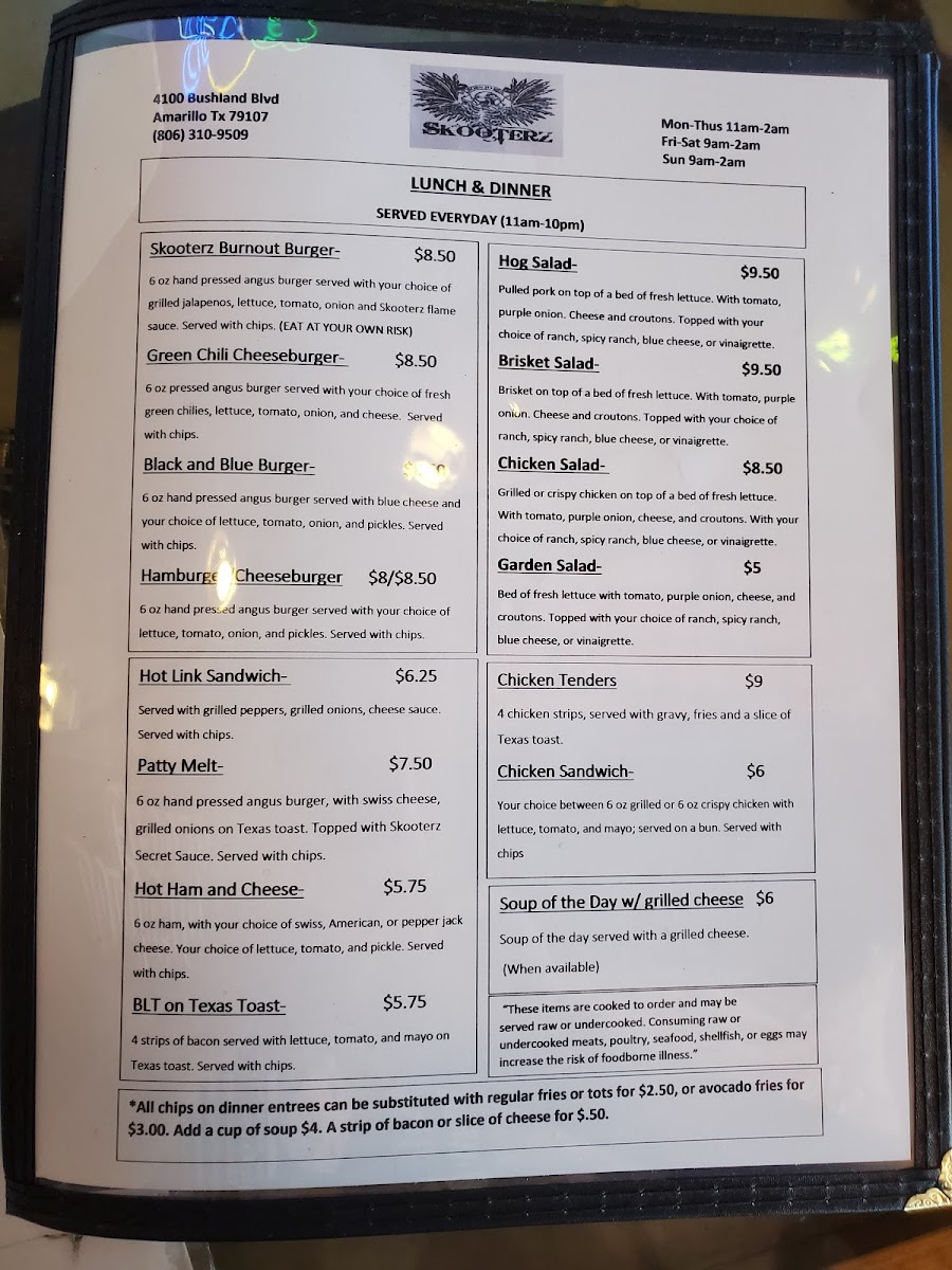 Skooterz Bar and Grill - 1